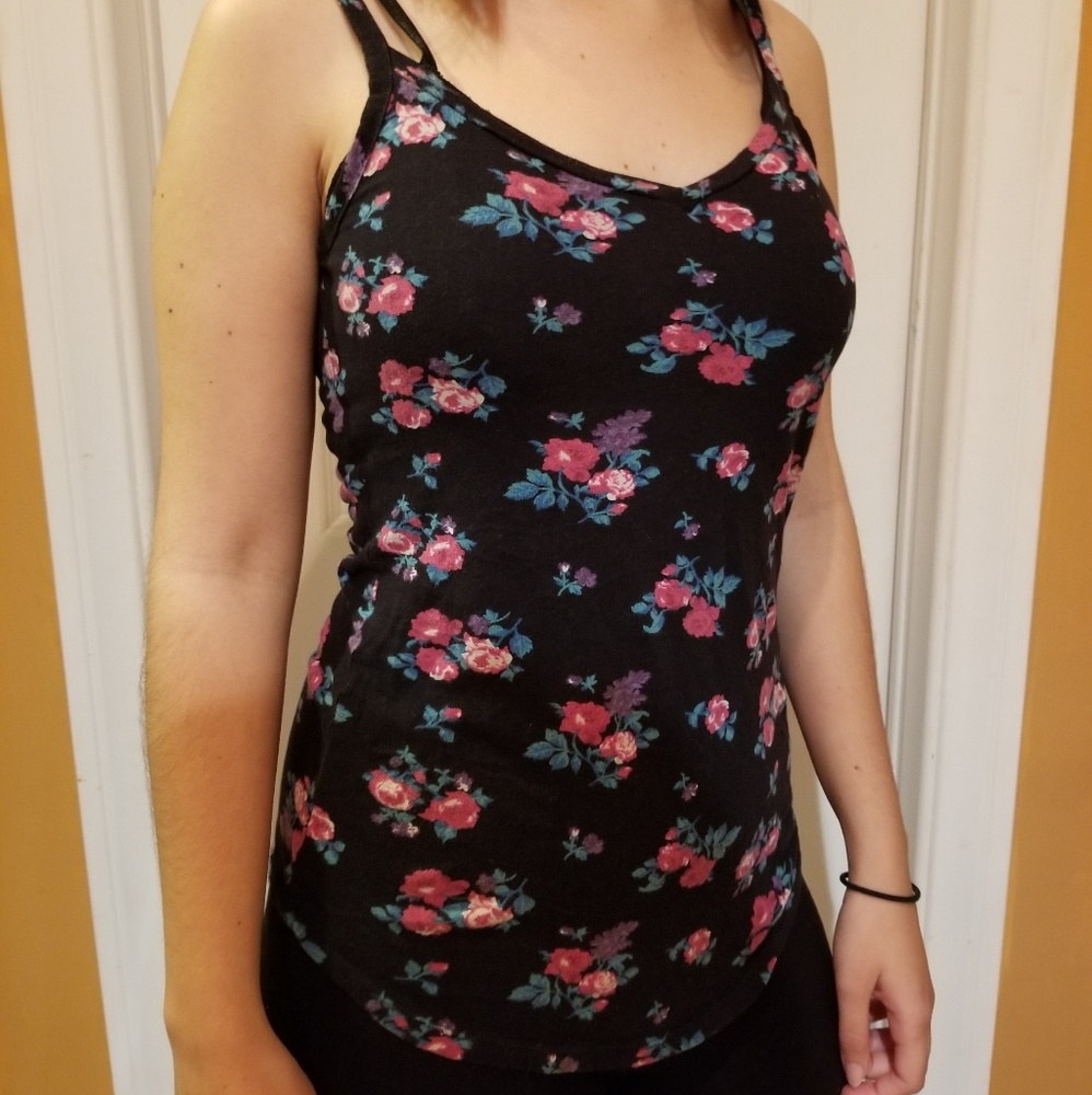 OP floral tank top